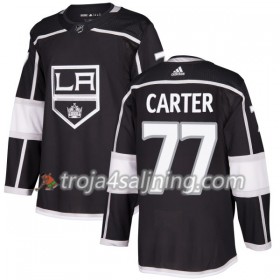 Los Angeles Kings tröja Jeff Carter 77 Adidas 2017-2018 Svart Authentic - NHL Tröjor Herr